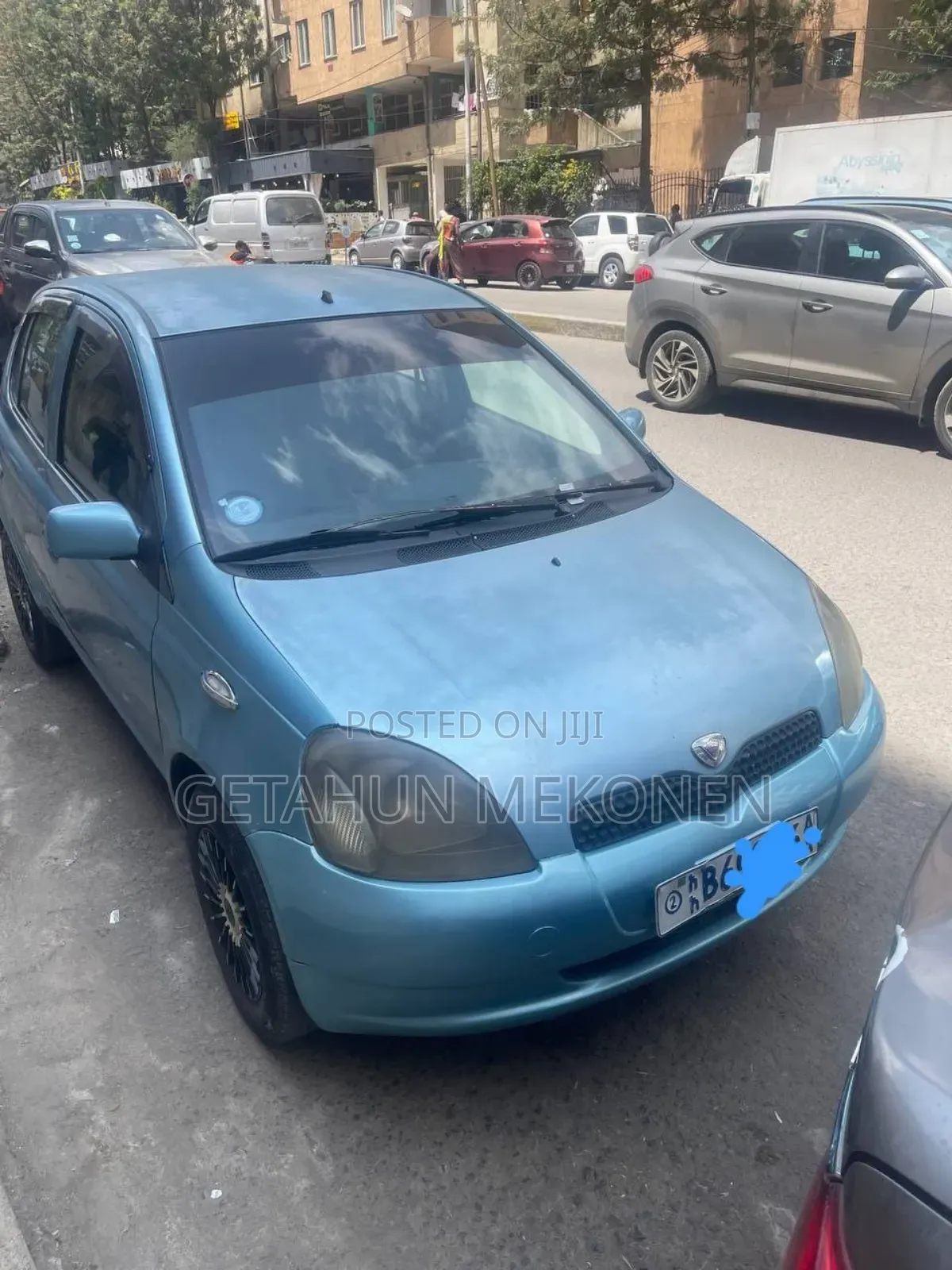 Toyota Vitz 2001 Blue