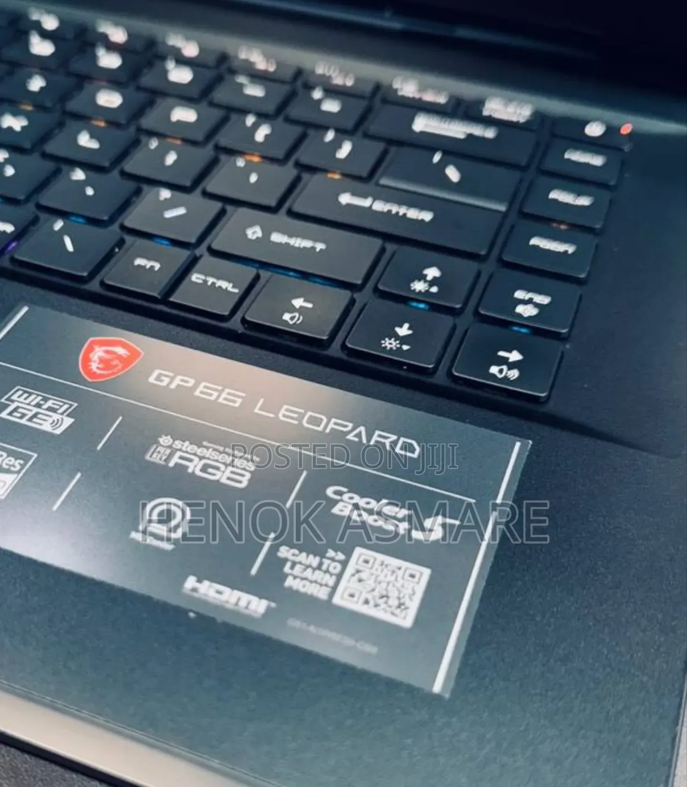 New Laptop MSI GP75 Leopard 16GB Intel Core I7 SSD 1T