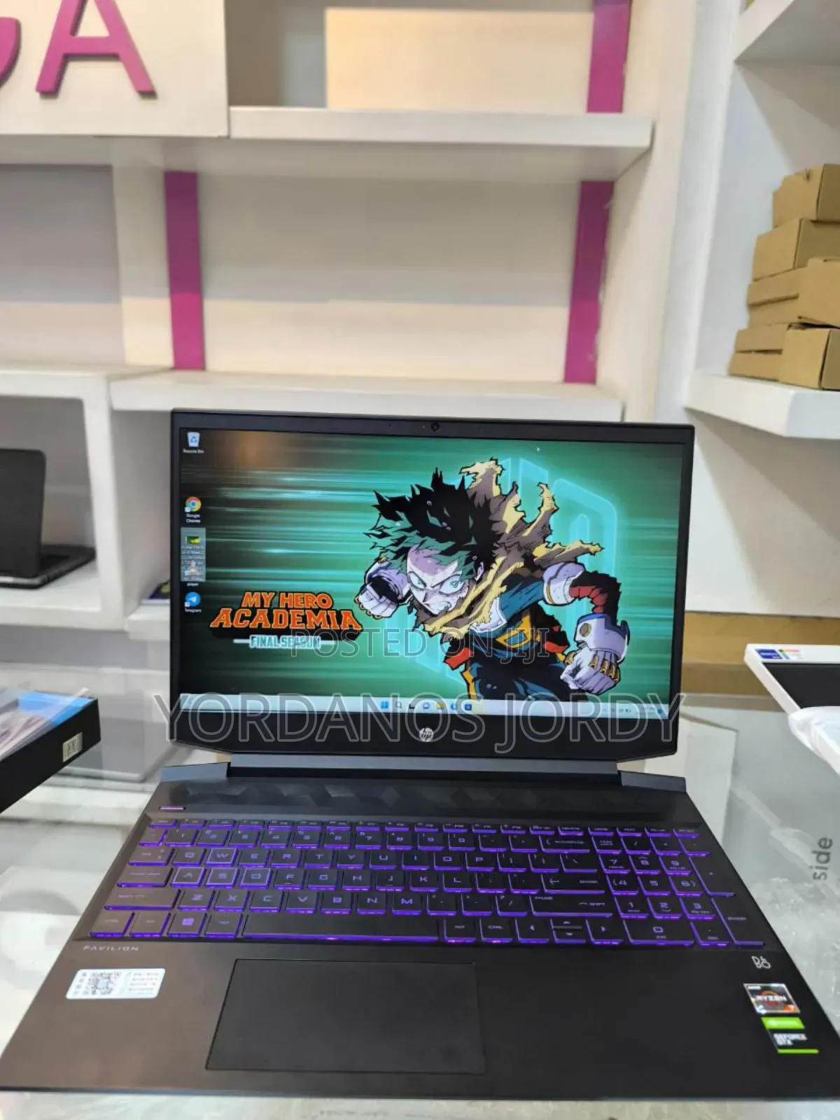 New Laptop HP Pavilion 17 16GB AMD Ryzen 7 SSD 512GB