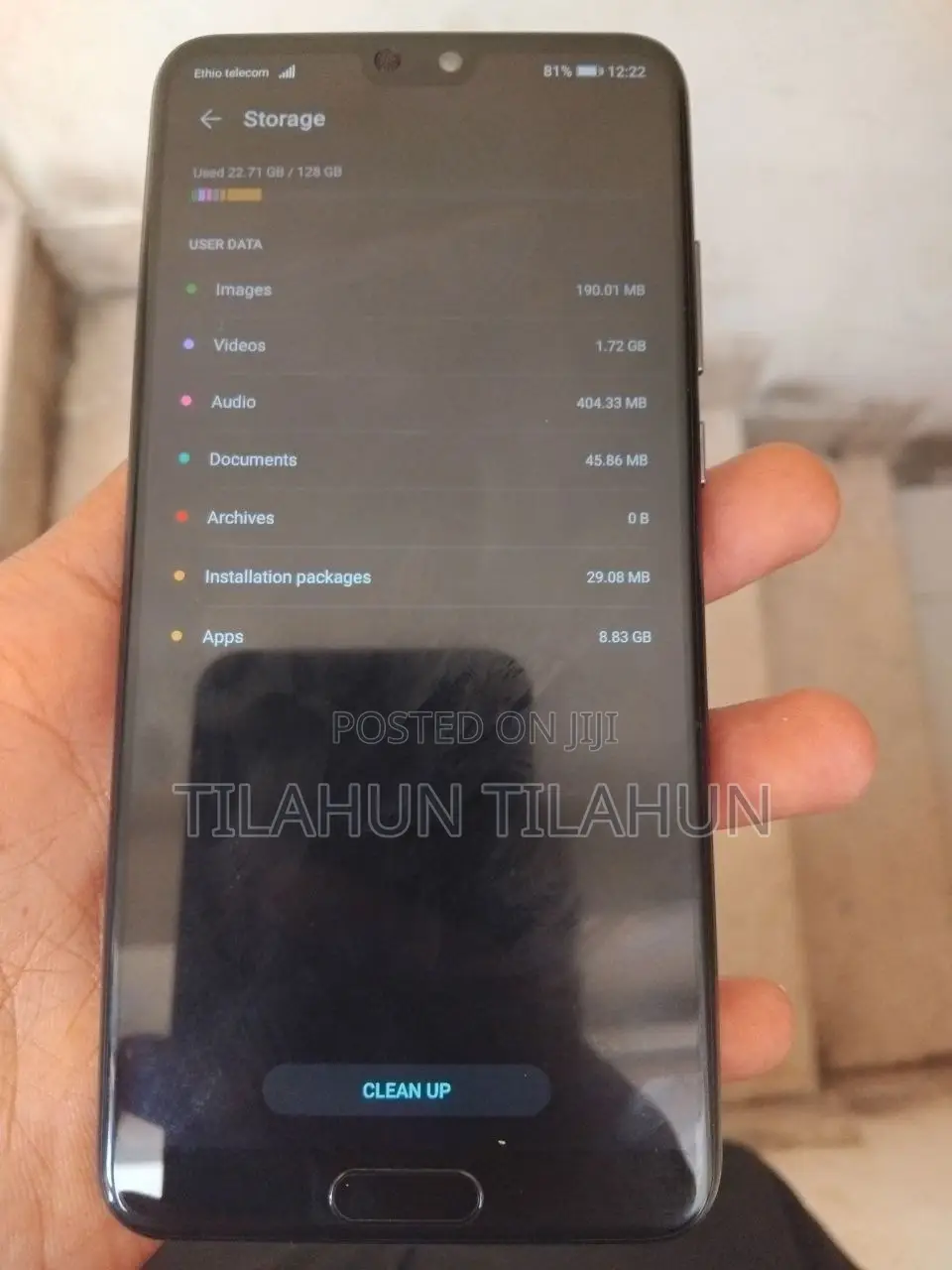 New Huawei P20 128 GB Black