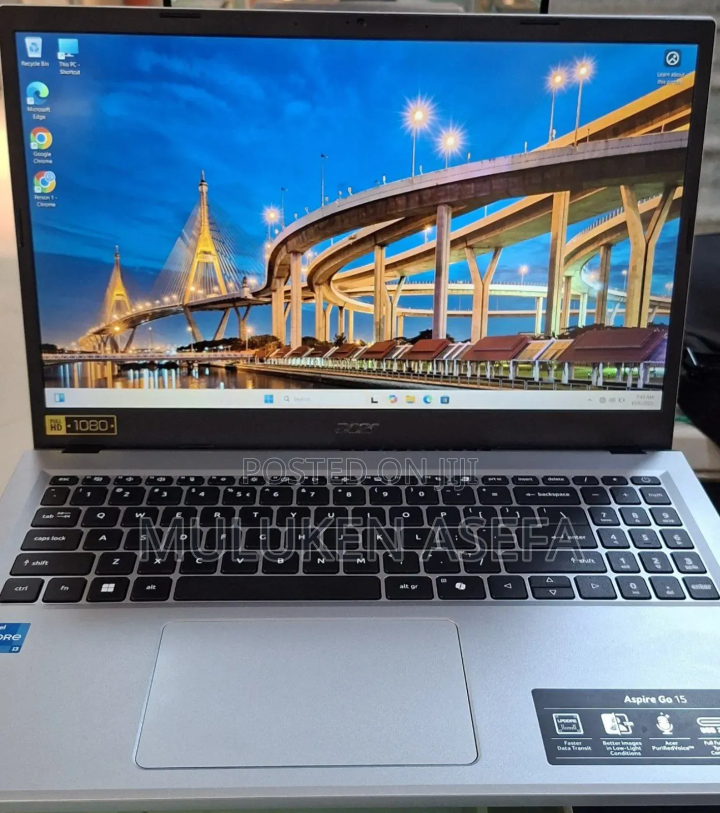 New Laptop Acer Aspire 5 8GB Intel Core I3 SSD 128GB