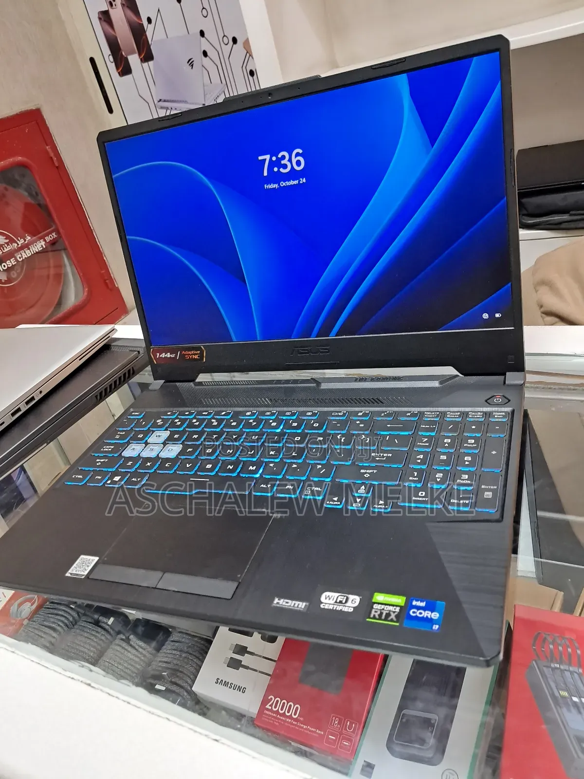 New Laptop Asus TUF Gaming A15 16GB Intel Core I7 SSD 1T