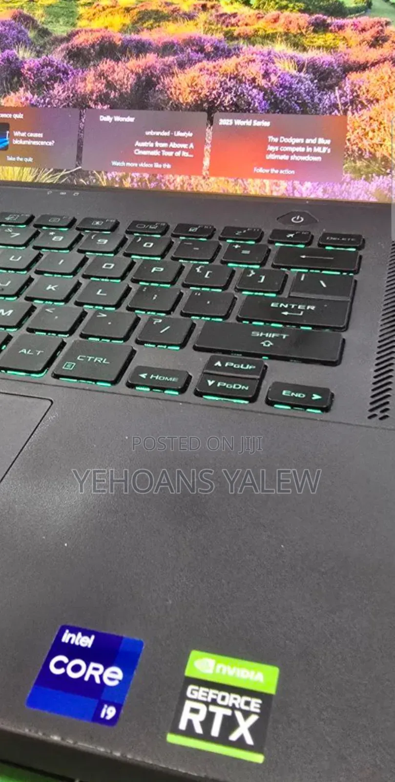 New Laptop Asus ROG Zephyrus G15 32GB Intel Core I9 SSD 1T