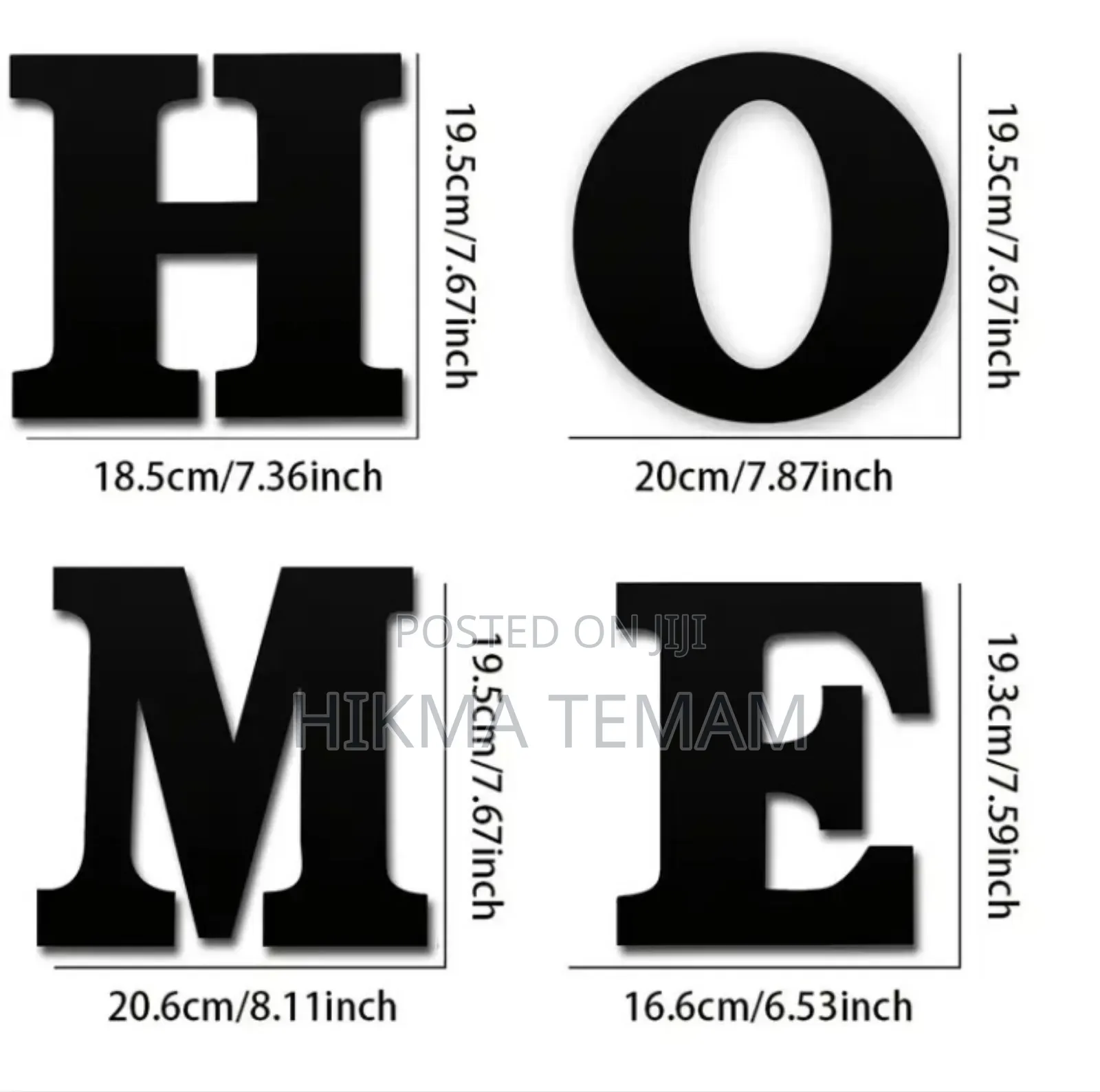 Modern Wooden"Home"Wall Hanging Signs _Multi Purpose