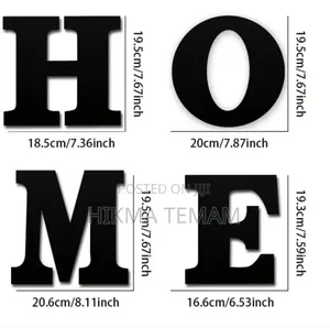 Modern Wooden"Home"Wall Hanging Signs _Multi Purpose