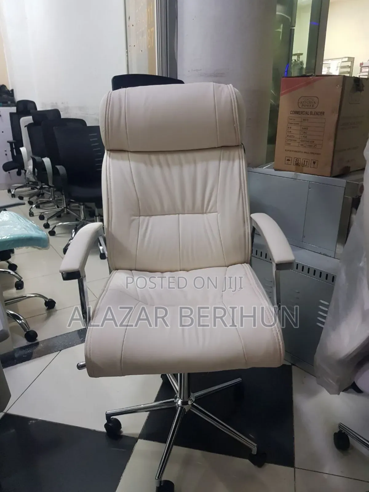 Leather Managerial Office Chair