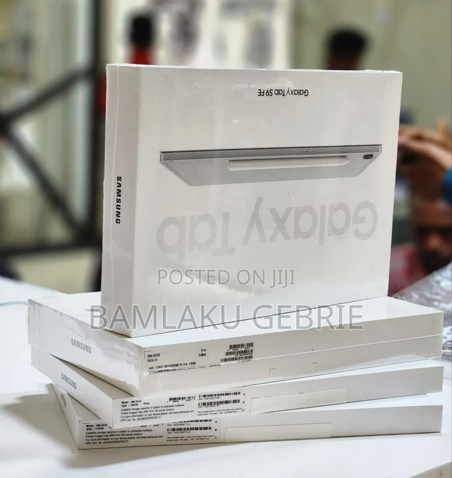 New Samsung Galaxy Tab S9 FE 128 GB Gray