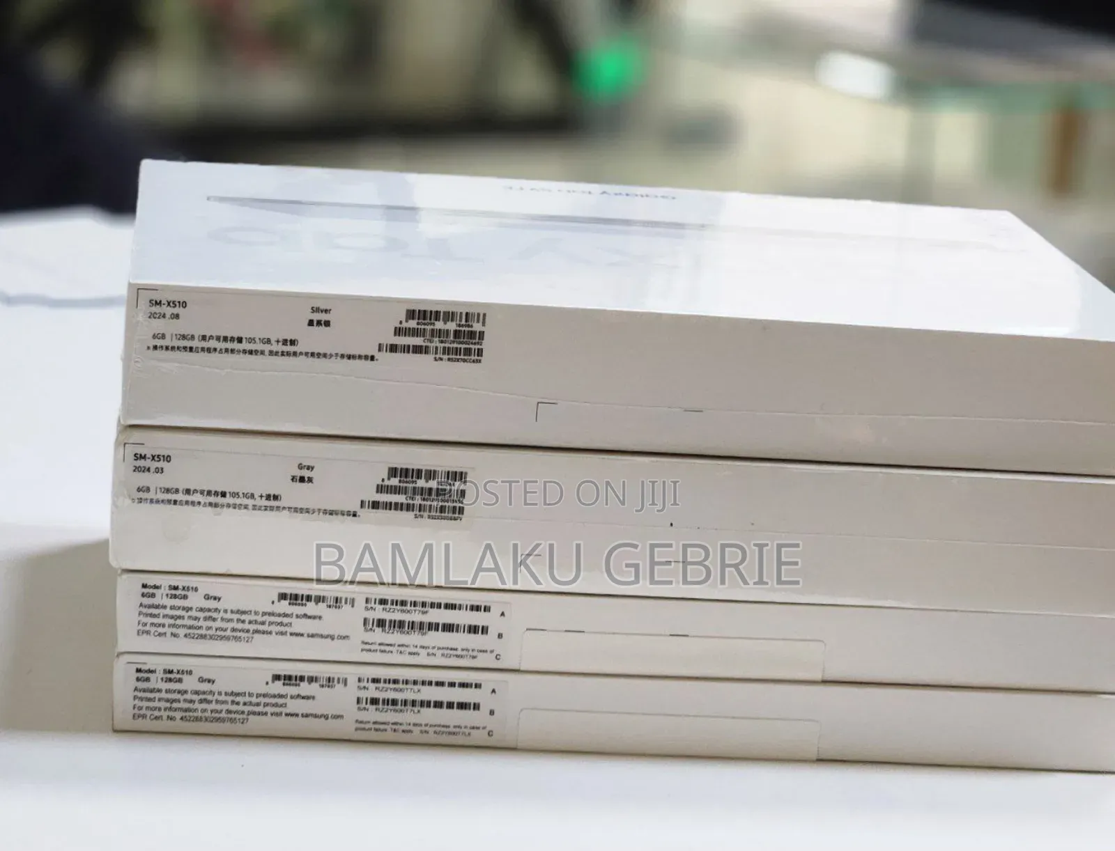 New Samsung Galaxy Tab S9 FE 128 GB Gray