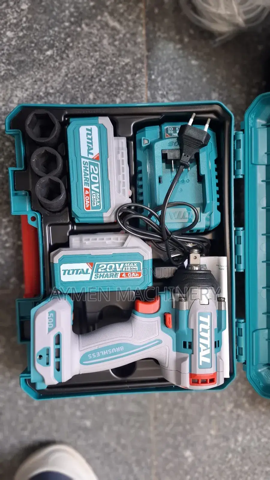 Total Impact Wrench 20v 500nm ጆደር መፍቻ