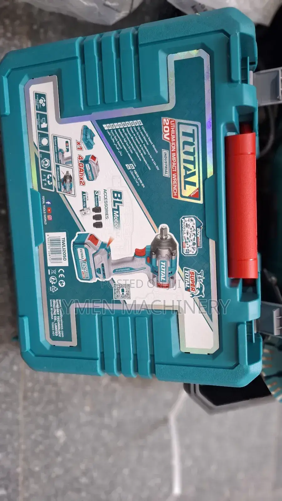 Total Impact Wrench 20v 500nm ጆደር መፍቻ