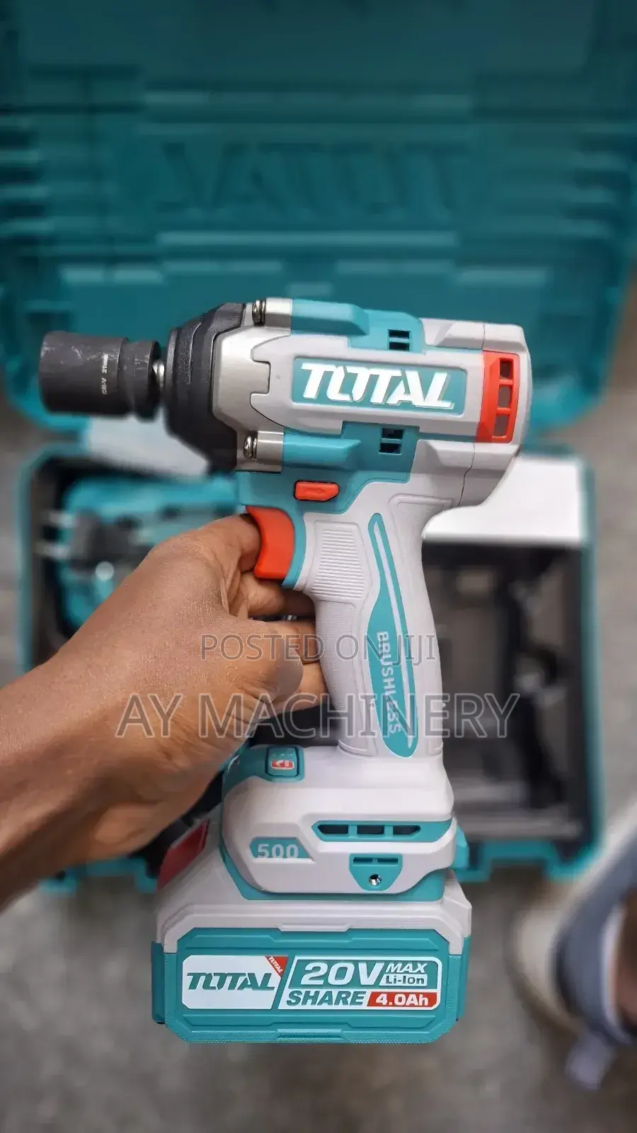 Total Impact Wrench 20v 500nm ጆደር መፍቻ