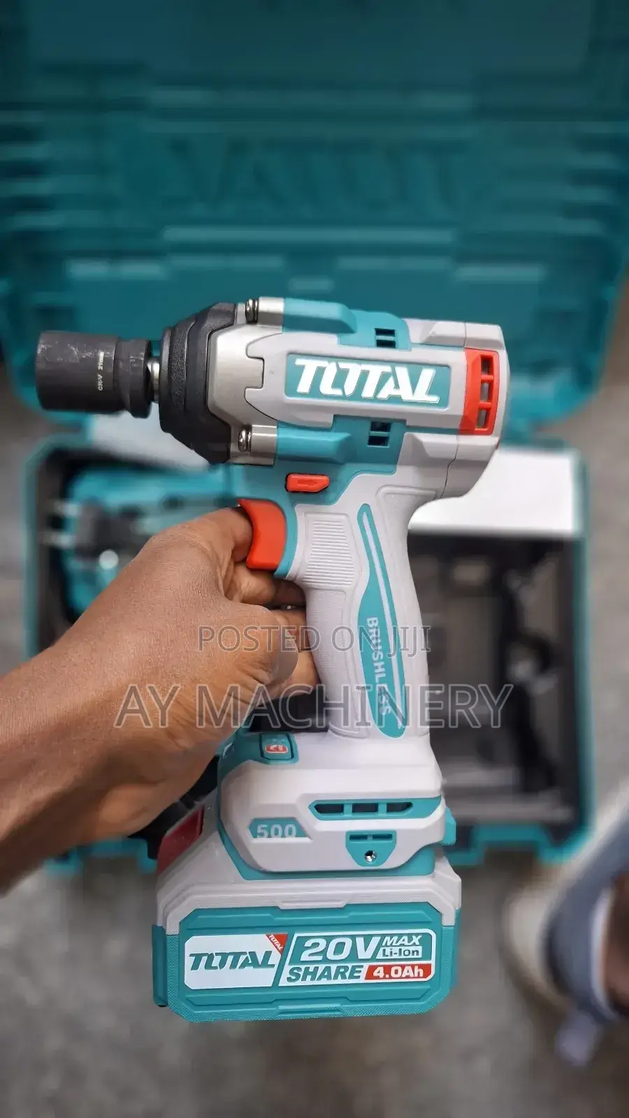 Total Impact Wrench 20v 500nm ጆደር መፍቻ