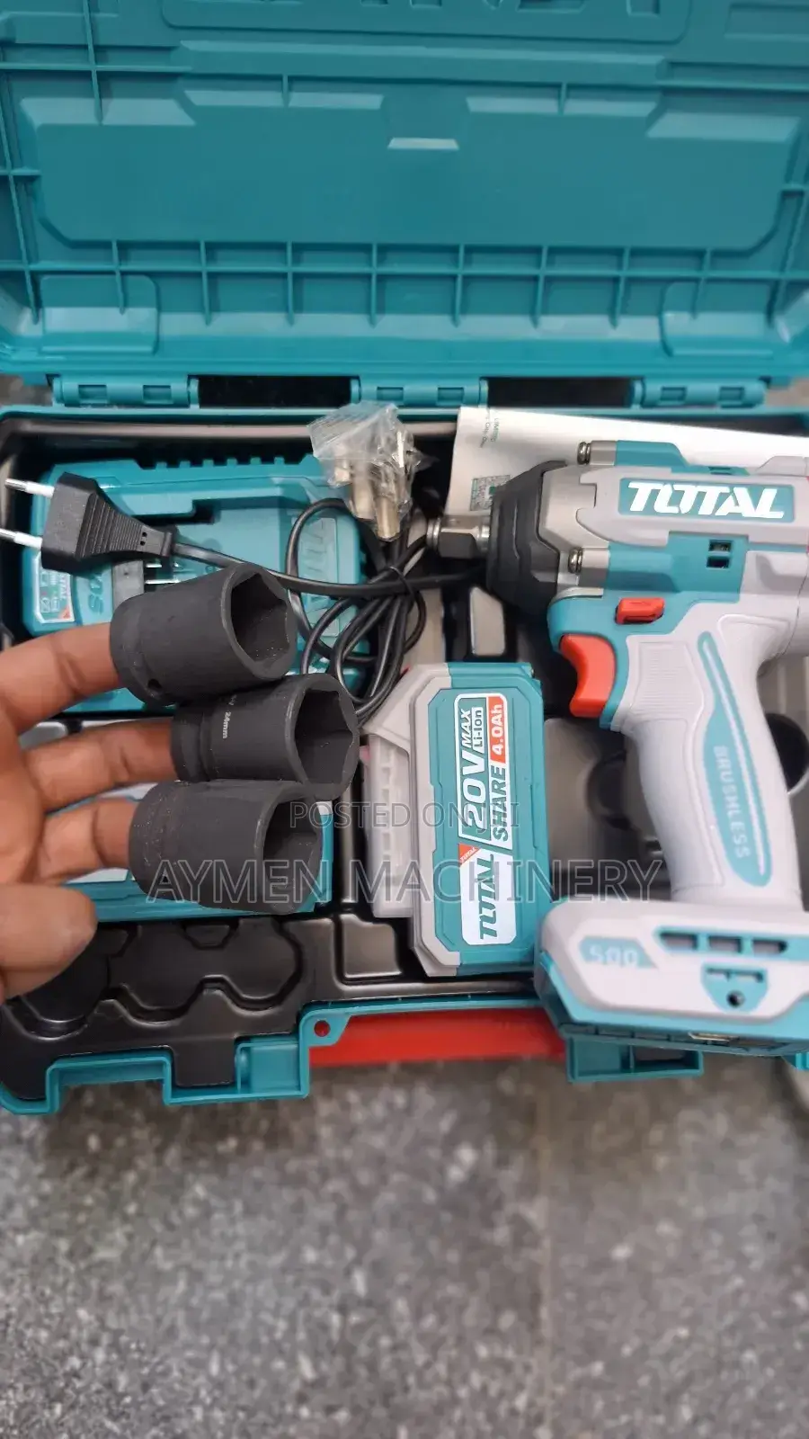 Total Impact Wrench 20v 500nm ጆደር መፍቻ