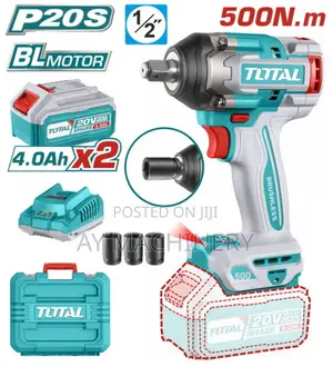 Total Impact Wrench 20v 500nm ጆደር መፍቻ