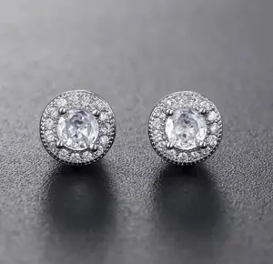 Ice Out Cz Earring