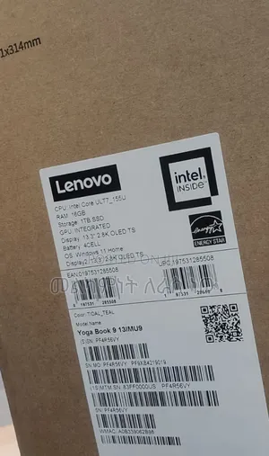 New Laptop Lenovo Yoga Book 9i 16GB Intel Core I9 SSD 1T