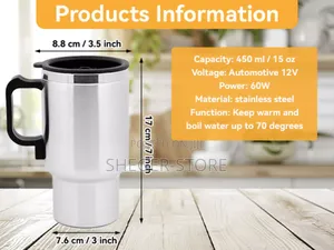 High Class Kenso Electric Car Heating Cup ( Standard Car Cup Holders )