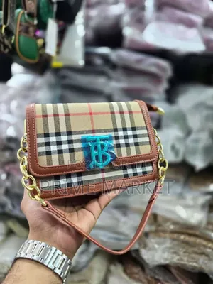 Photo - Burberry Tb Crossbody | Top Handle Note Bag – Briar Brown