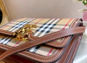 Burberry Tb Crossbody | Top Handle Note Bag – Briar Brown