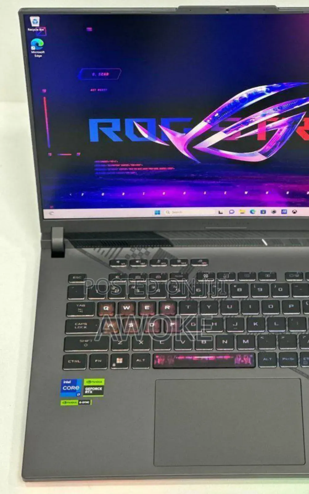 New Laptop Asus ROG Strix G16 G614 16GB Intel Core I9 SSD 1T