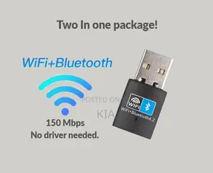 Photo - Usb Wifi & Bluetooth Adaptor