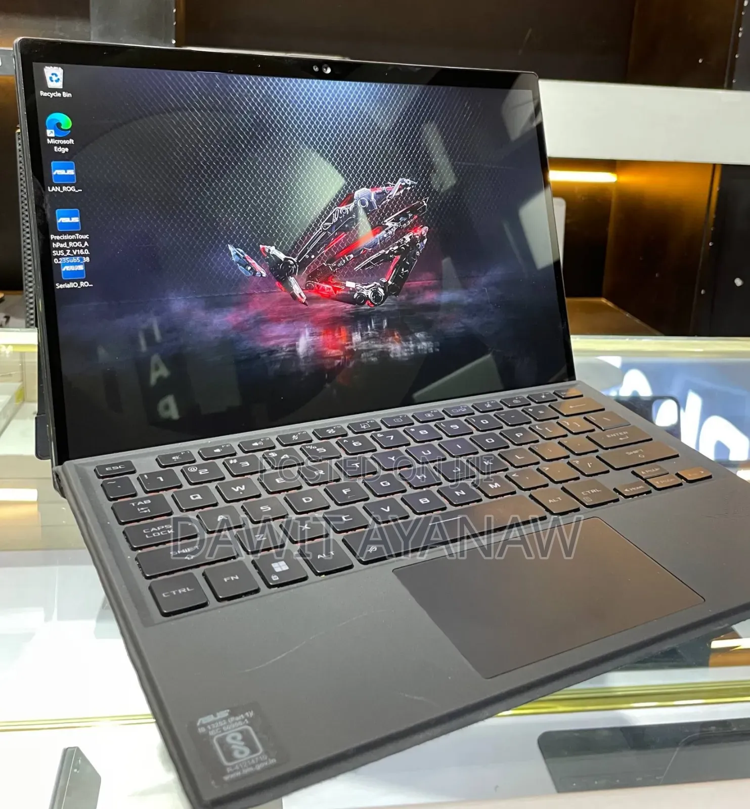 New Laptop Asus ROG Flow X13 GV301R 16GB Intel Core I9 SSD 1T