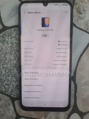 Photo - Samsung Galaxy A25 128 GB Blue