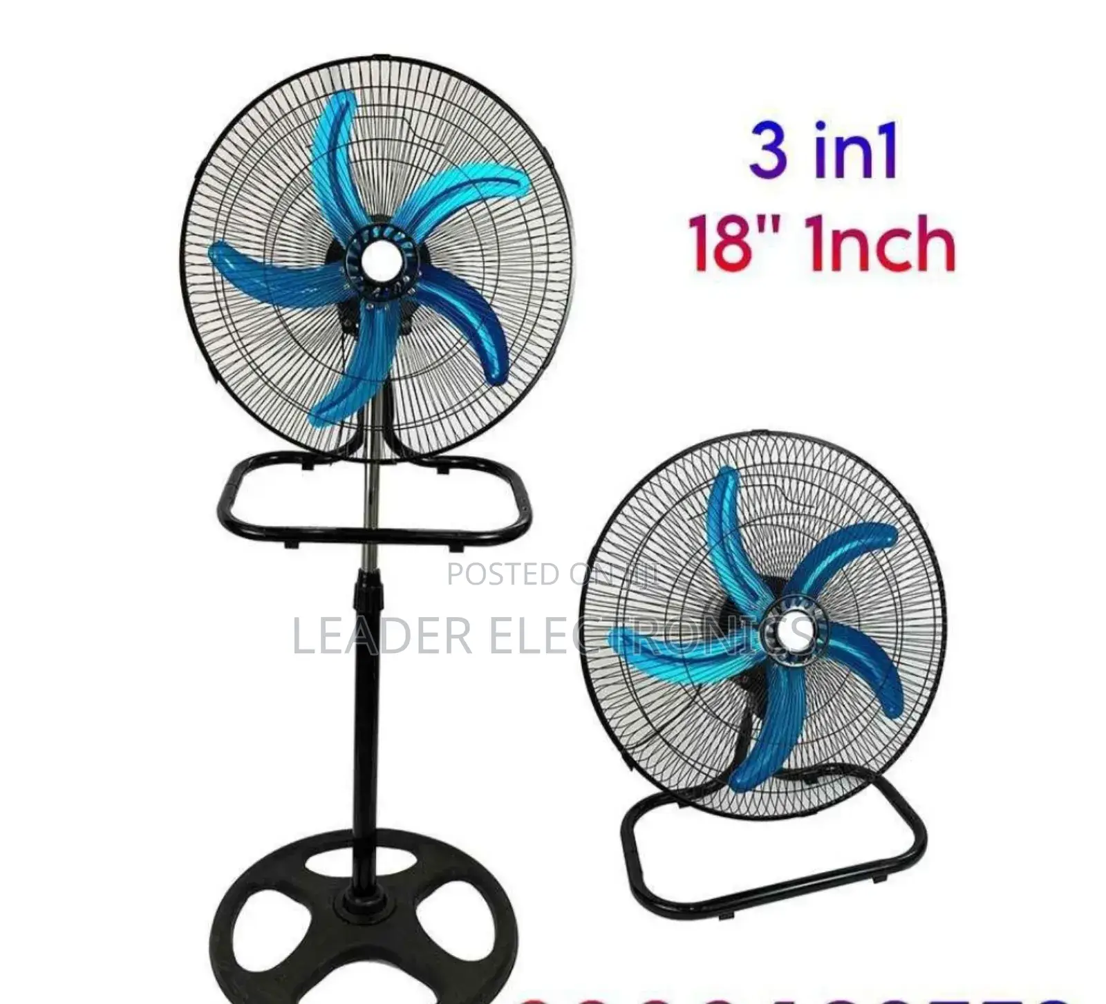 Beat the Heat Instantly!  | Proud 18'' High-Speed Ventilateur