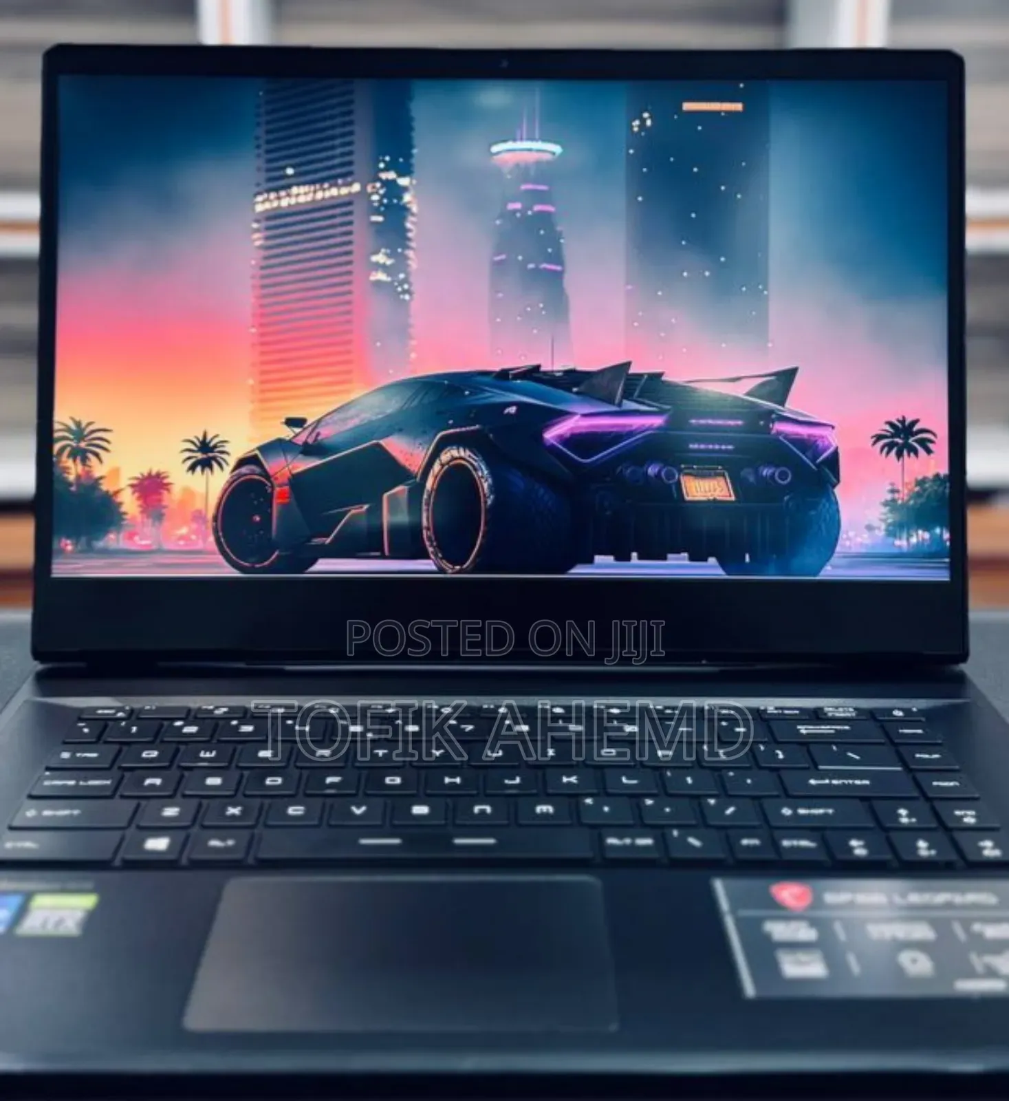 New Laptop MSI GF63 4GB Intel Core I7 SSD 1T