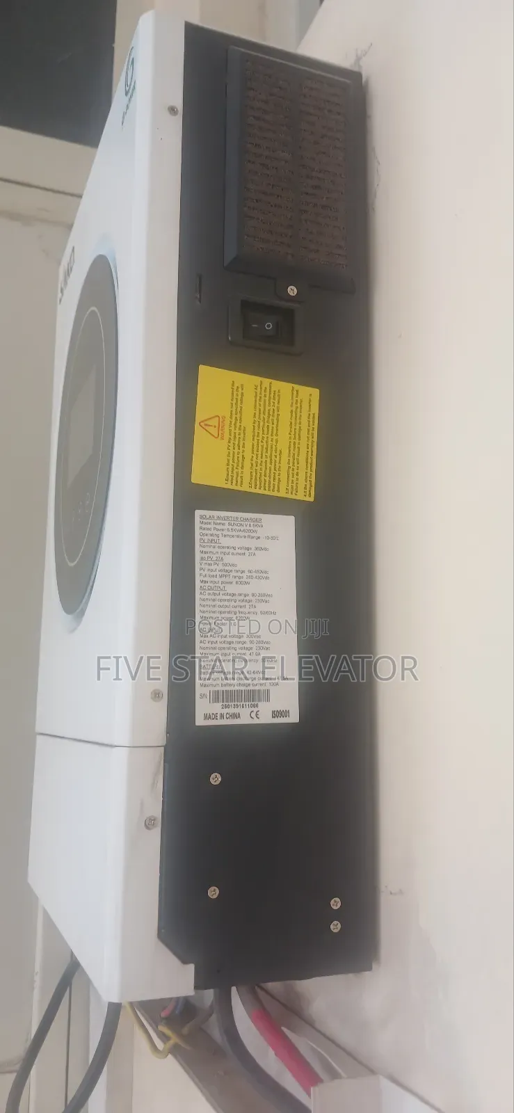 6kw Srne Hybrid Inverter With 5.12kwh Lithium Battery – Smart Solar