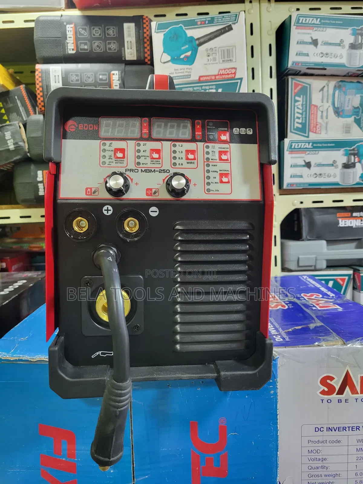 High Quality Professional Edon Pro MBM-250 Welding Machine Mig,Tig,Mma