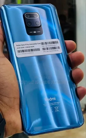 Photo - New Xiaomi Redmi Note 9 Pro 128 GB Blue