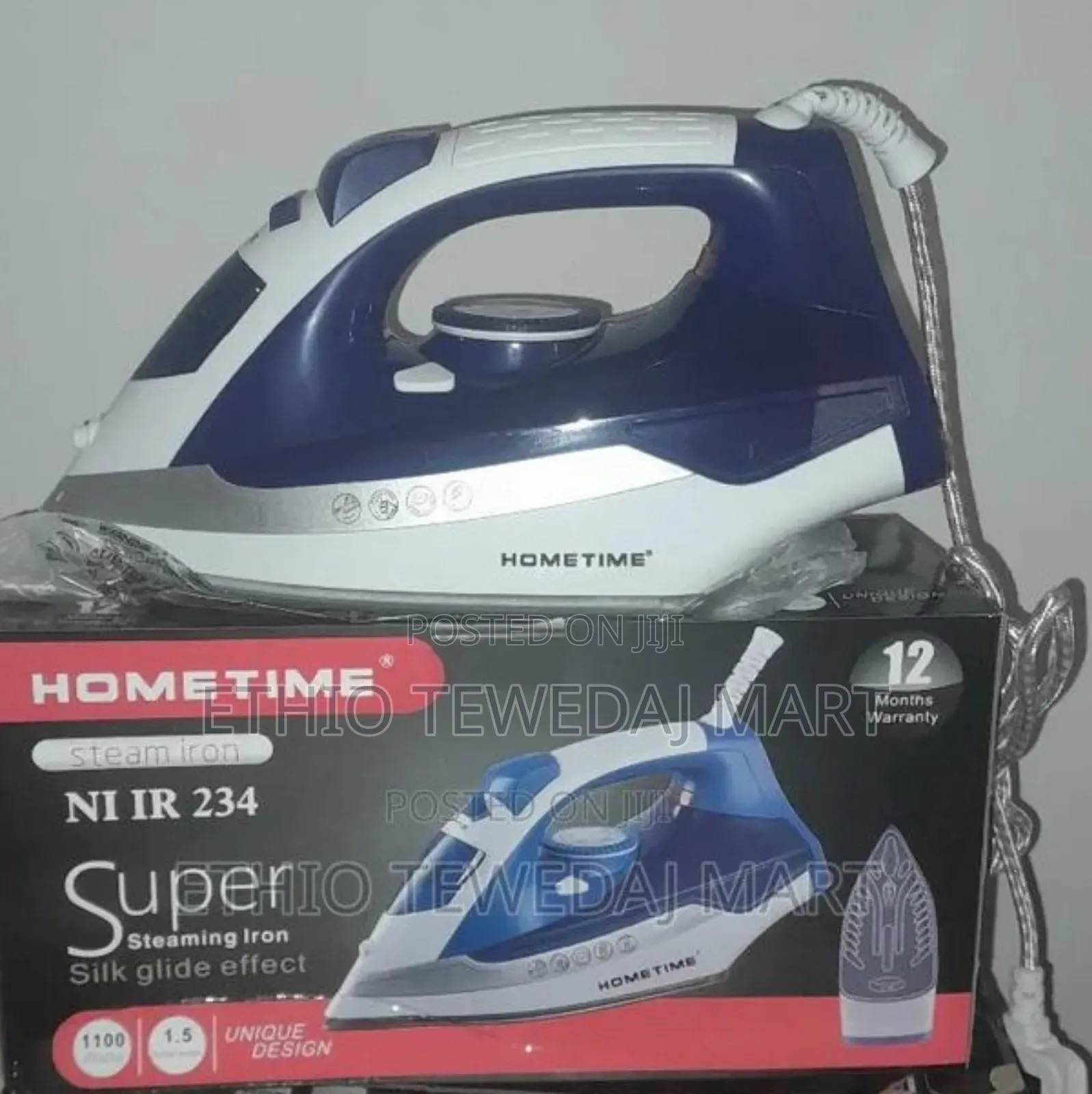 Hometime 2200w Steam Iron.