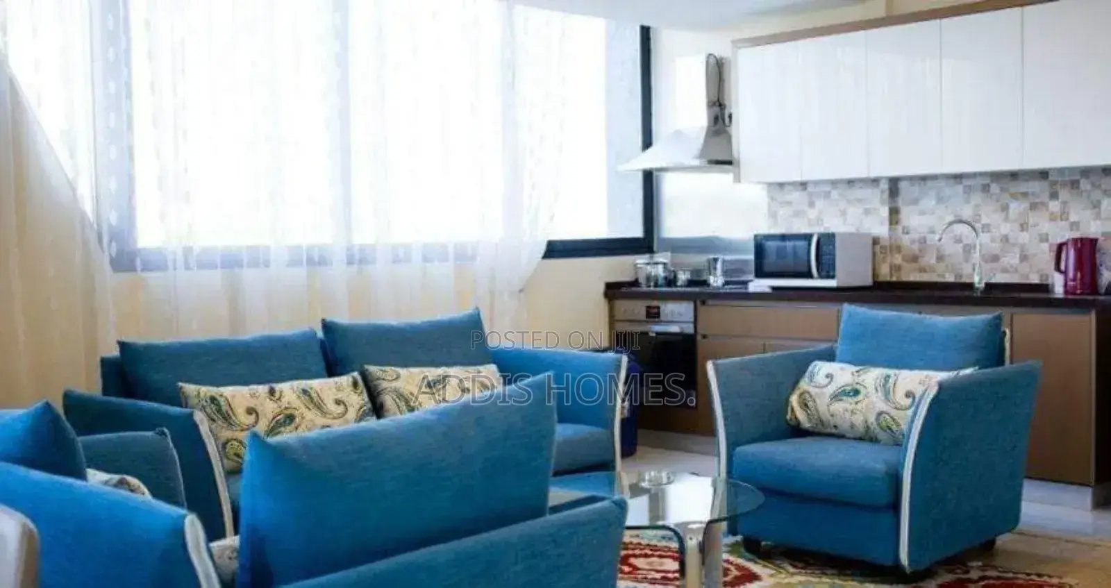 Furnished 3bdrm Apartment in Bole for rent