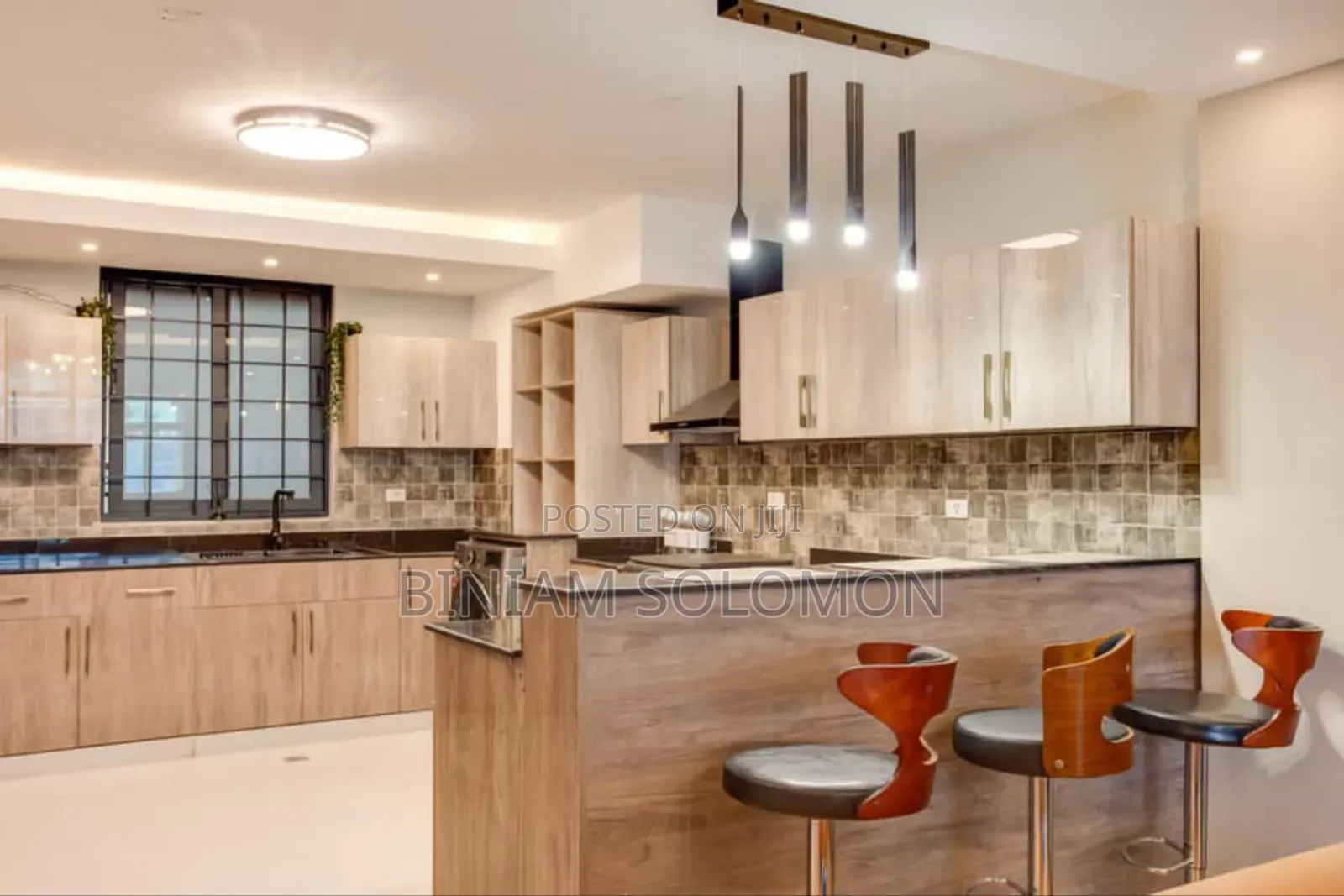 Furnished 3bdrm Apartment in Bole for rent