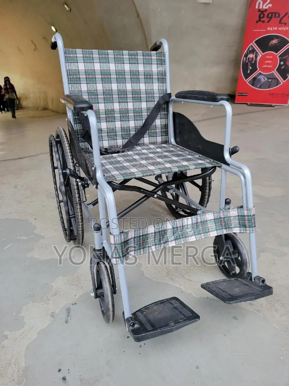 Normal Wheelchair合❫Wheelchair願∆Foldable Wheelchair Features a Brake
