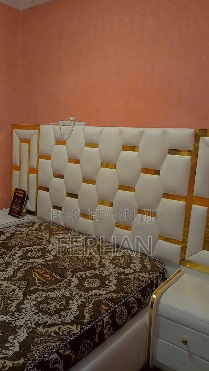 Luxury Bed With Dressing