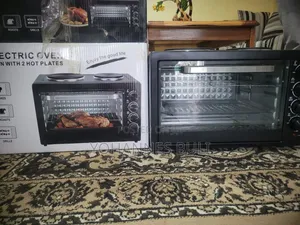 Photo - Electric Oven With 2 Hot Plates