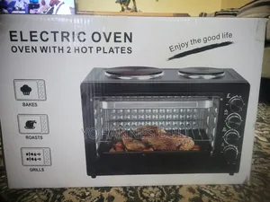 Electric Oven With 2 Hot Plates