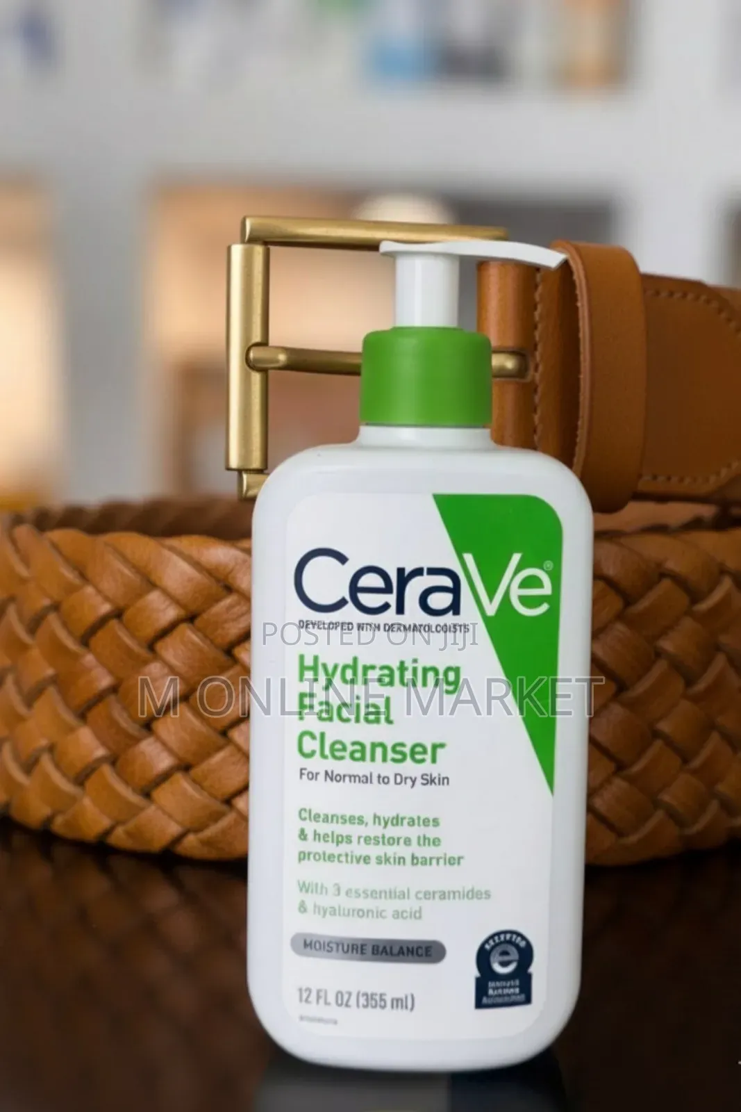 Cerave Facial Cleanser: Restores Skin's Natural Radiance Over Time.
