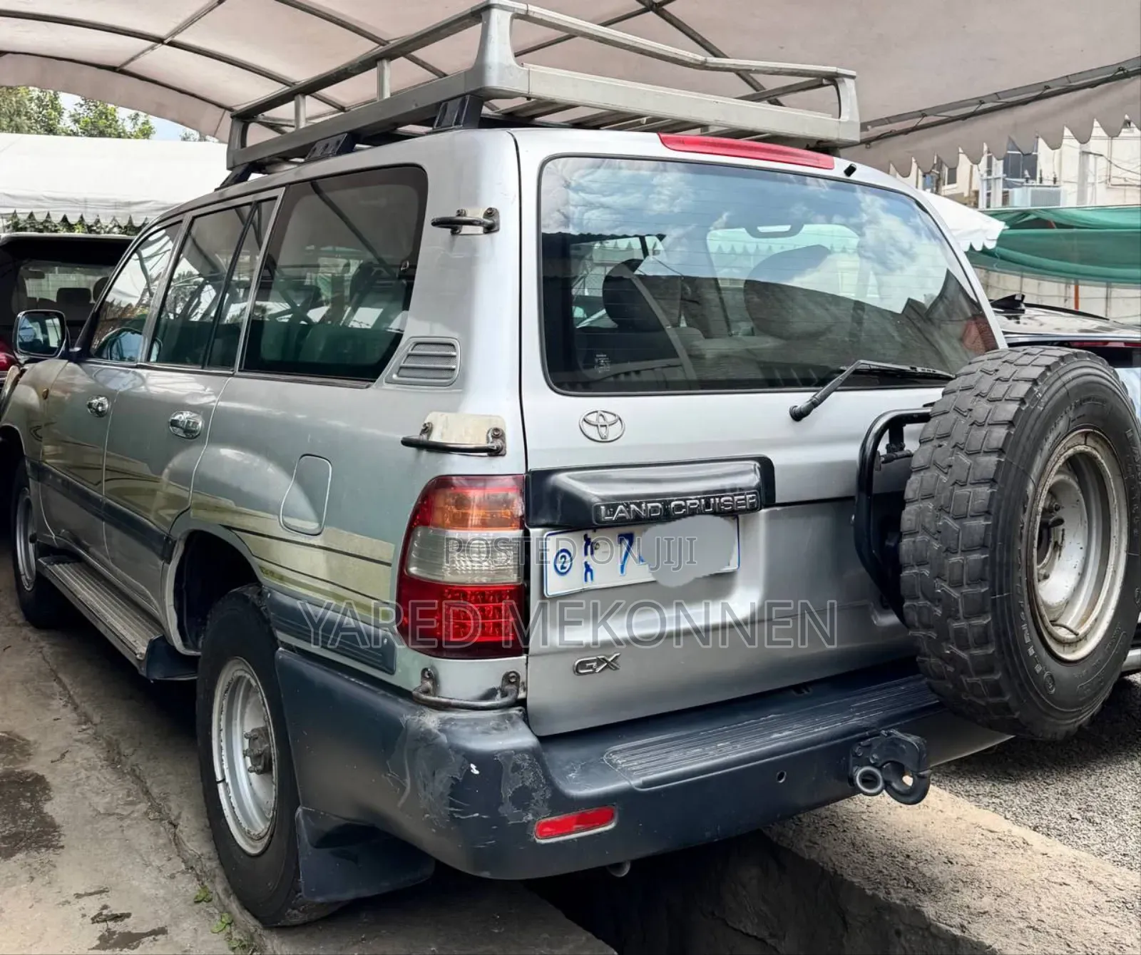 Toyota Land Cruiser 2007 Silver