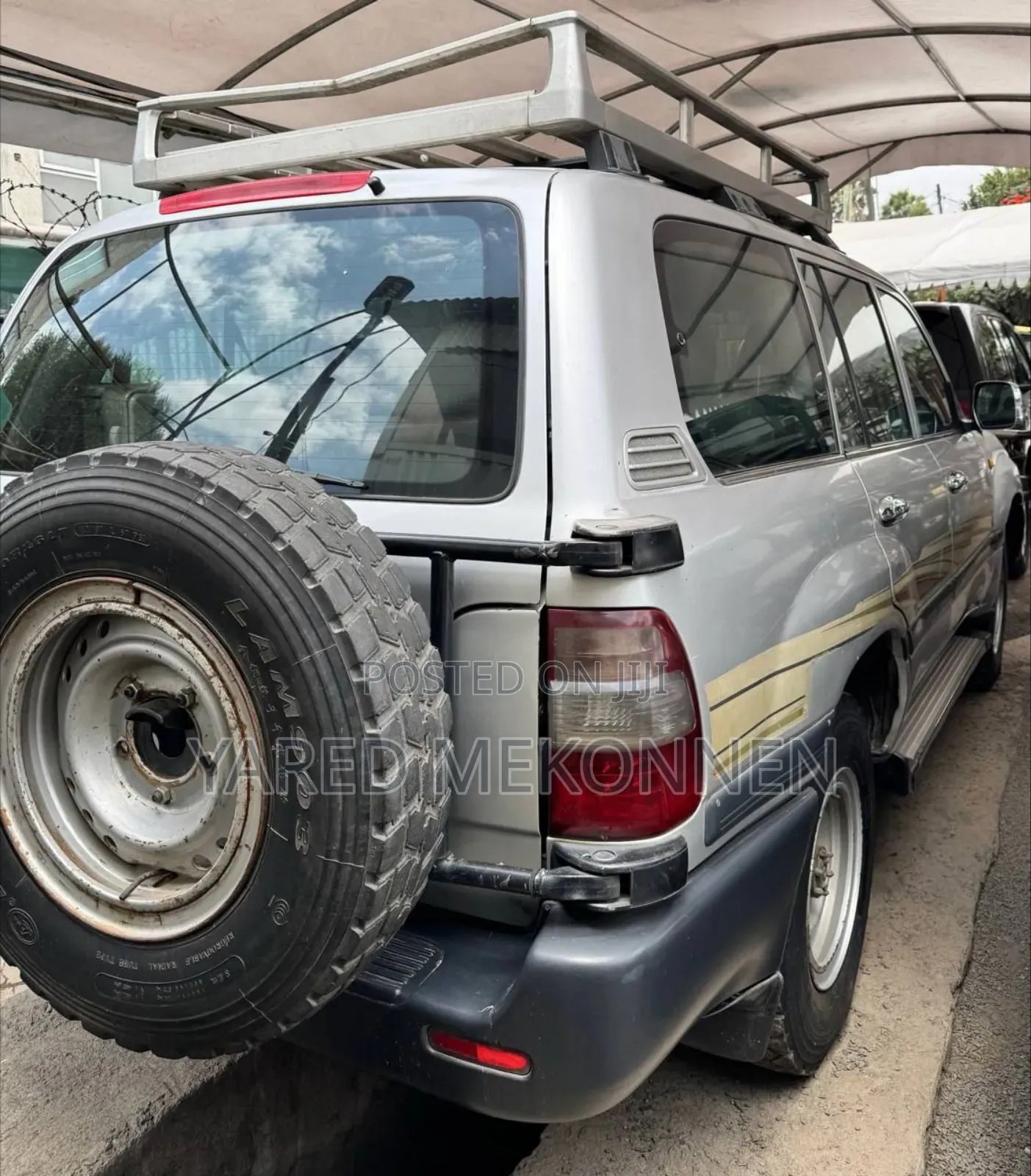 Toyota Land Cruiser 2007 Silver