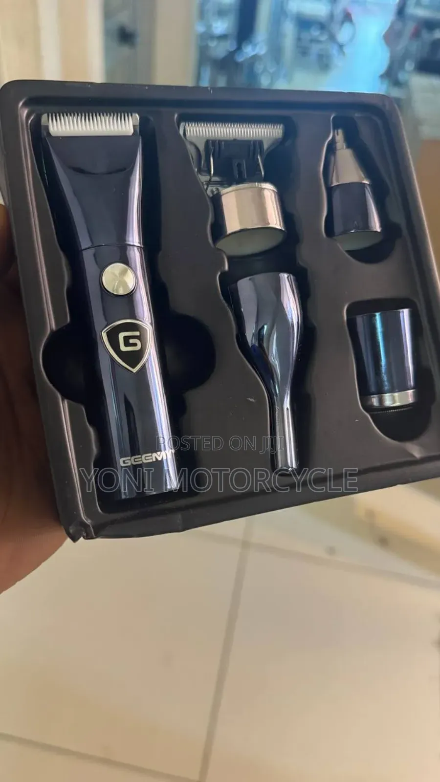 Geemy Rechargeable Hair7trimmer0hair0clipper10hairclipper5in 1haircli
