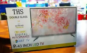 Next-level Clarity | Ths 43'' Smart Android Double Glass Tv 2025