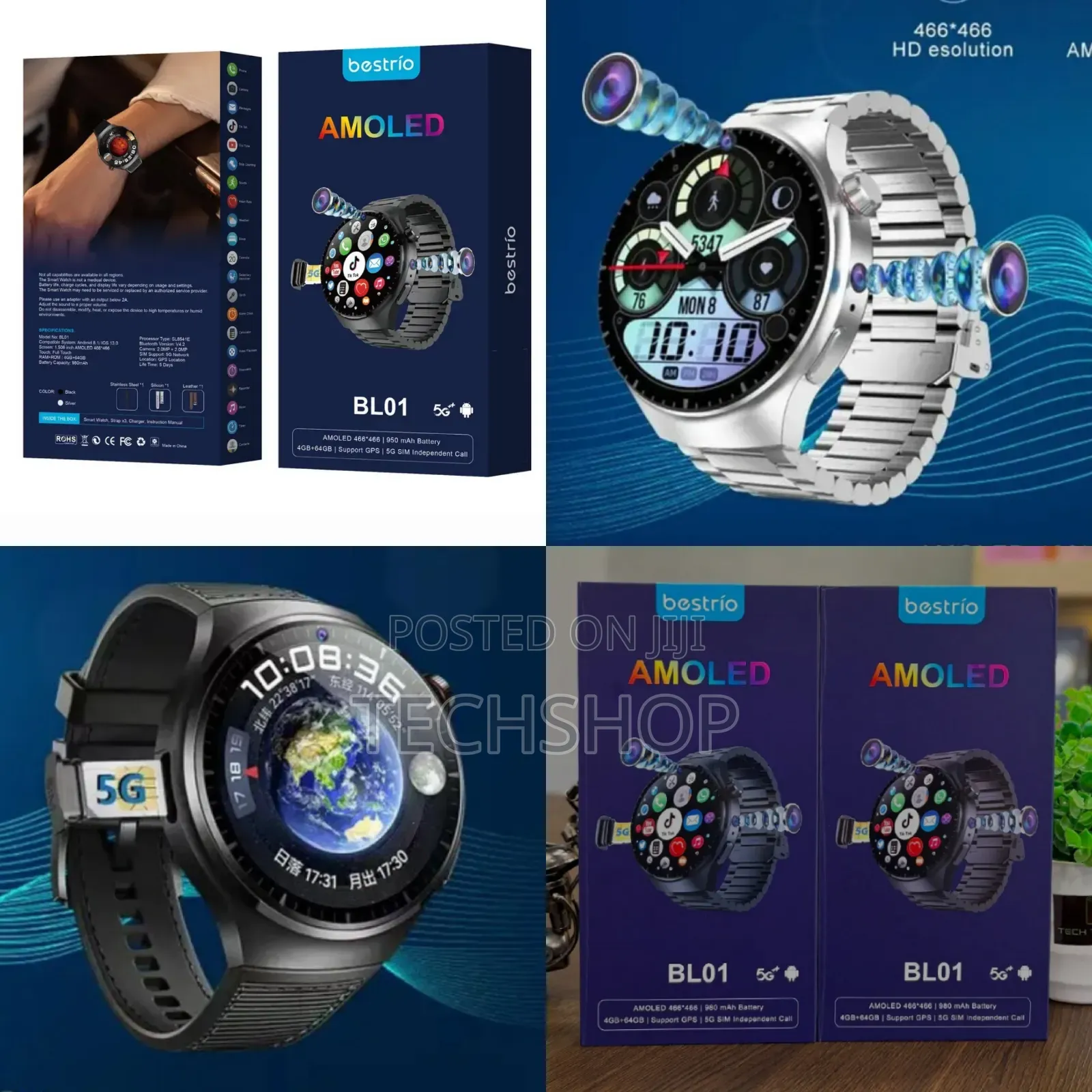 Bestrio Bl01 5g Android Smartwatch