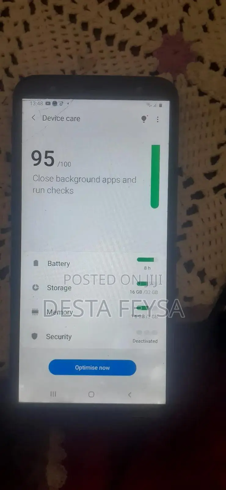 Samsung Galaxy J6 Plus 32 GB Black