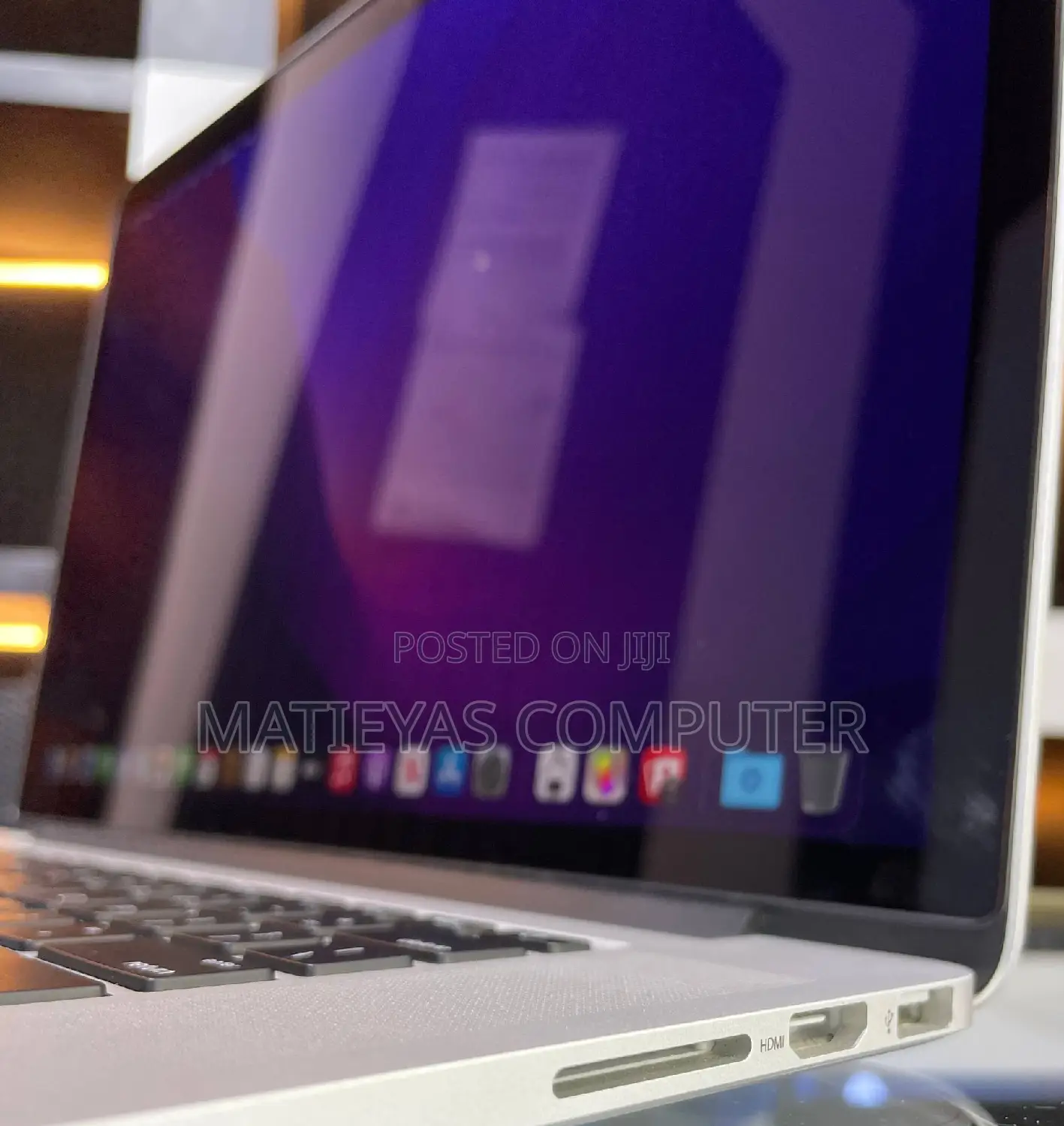 New Laptop Apple MacBook Pro 2015 16GB Intel Core I7 SSD 256GB