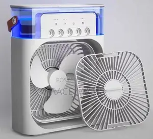 Photo - 3in1 Air Cooler Fan With Led Night Light Humidifier