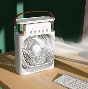 3in1 Air Cooler Fan With Led Night Light Humidifier