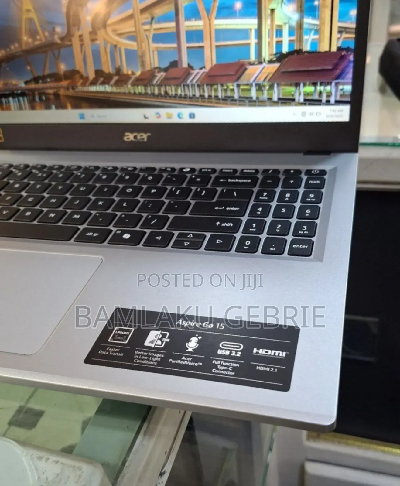 New Laptop Acer Aspire 5 8GB Intel Core I3 SSD 128GB